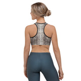 Python Snake Skin Sports Bra
