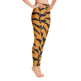 Tiger stripes yoga leggings
