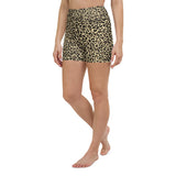 Leapord Yoga Shorts