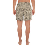 Men's Cheetah Athletic Long Shorts